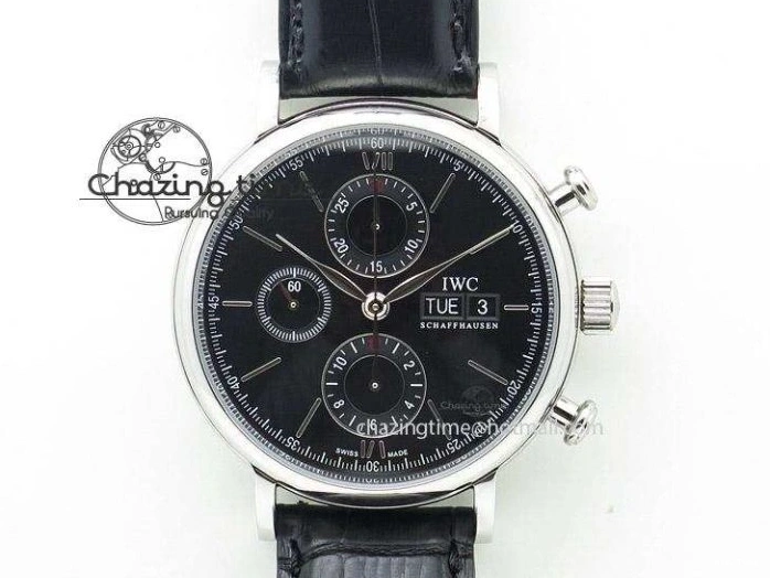 MIROTIME 0223 Pilot IW326901 Real Ceramic MK 1:1 Best Edition Black Dial On Nylon Strap MIYOTA FastDry 7126